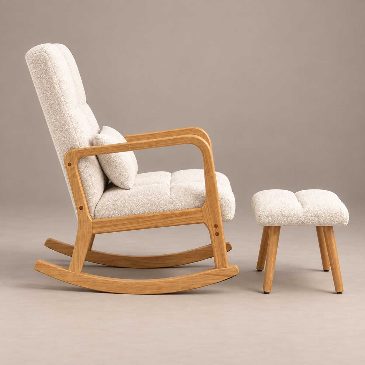 Repose-pieds assorti au fauteuil à bascule Paulette